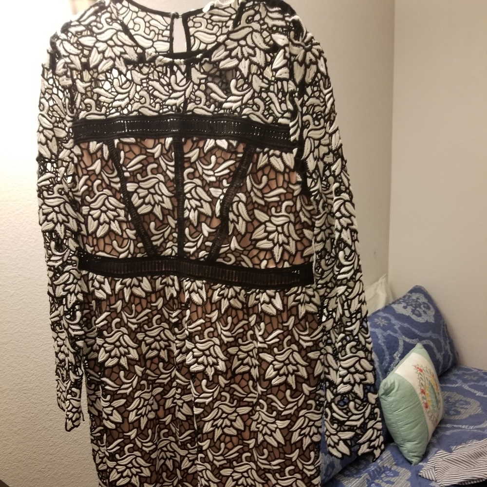 A beautiful  party  dress